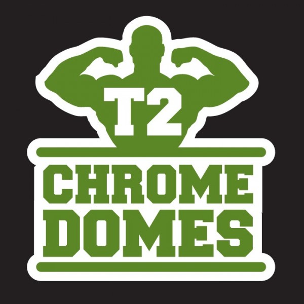T2 Chrome Domes Team Logo