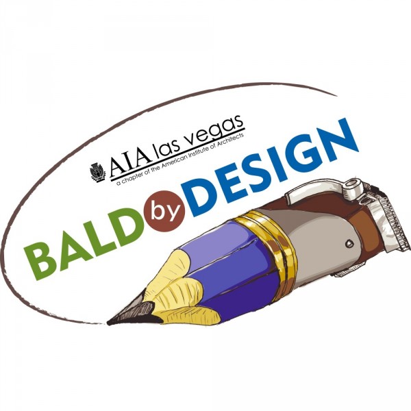 Bald By Design - American Institute of Architects Las Vegas Team Logo