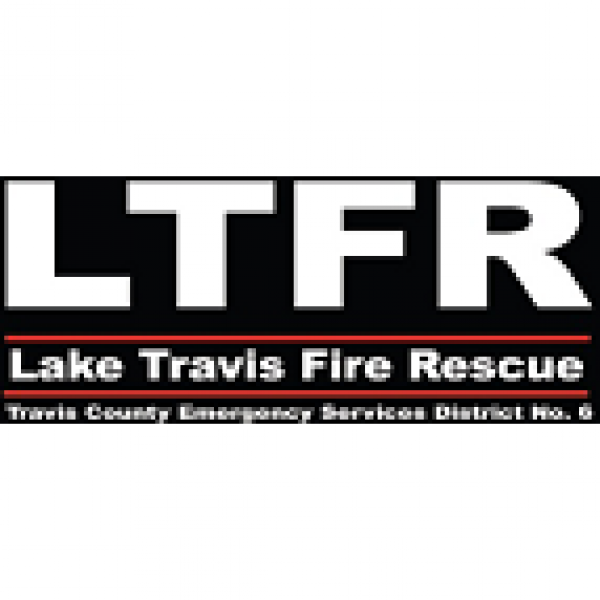 Lake Travis Firefighters Team Logo