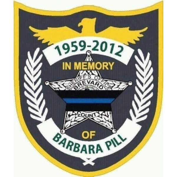 Brevard County Sheriff's Office & Brevard County Fire Rescue Super Team in memory of Deputy Barbara Pill Team Logo