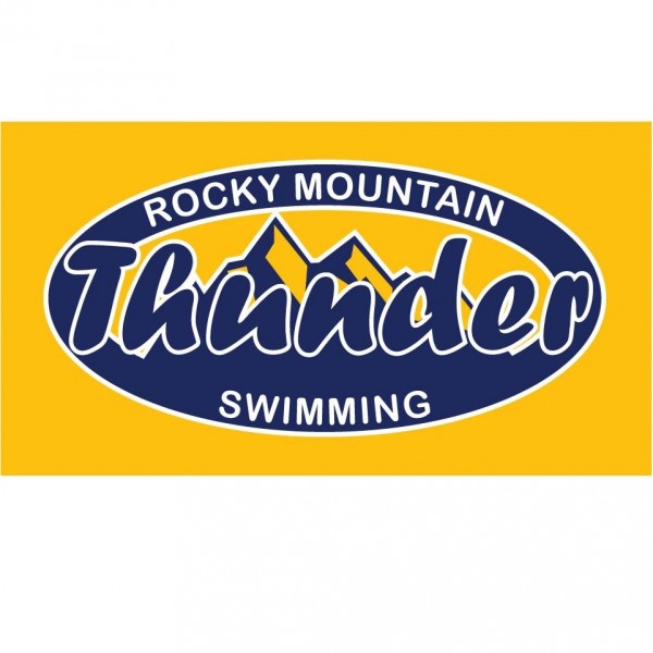 Rocky Mountain Thunder Swimming Team Logo