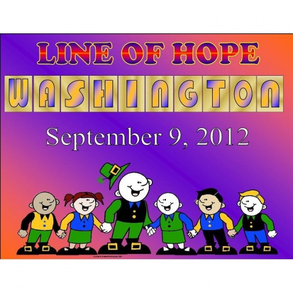 Human Line of Hope- Washington Team Logo