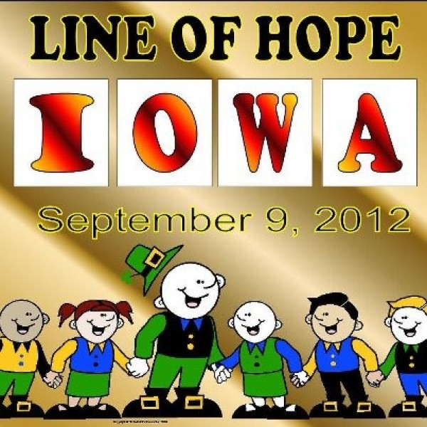 Line of Hope- Iowa (Team Jordyn) Team Logo
