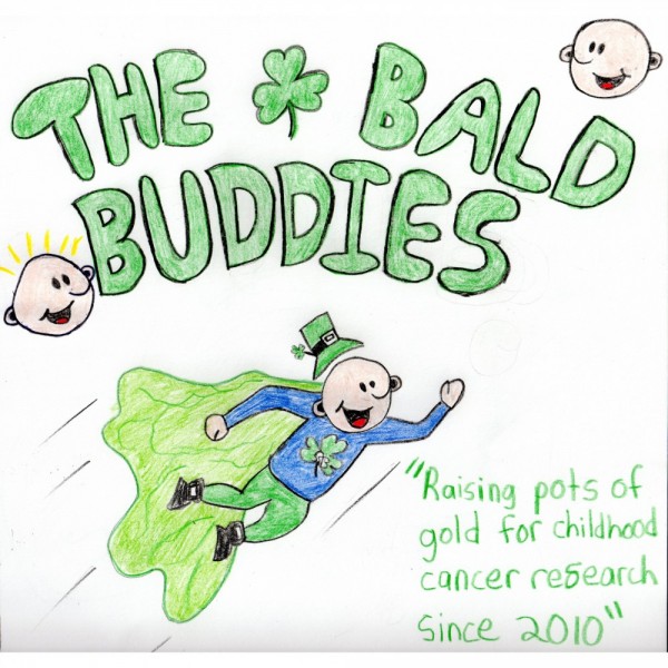 The Bald Buddies Team Logo