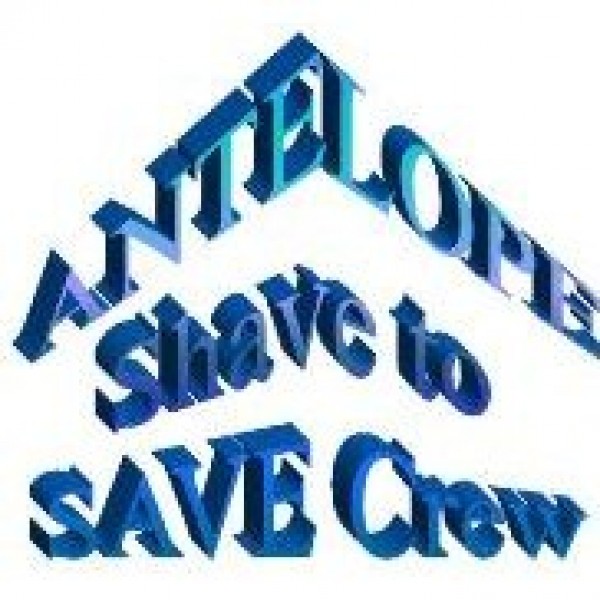 Antelope Shave to Save Crew Team Logo
