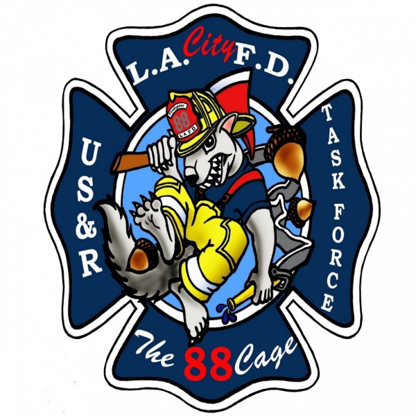 LAFD Task Force 88 Team Logo