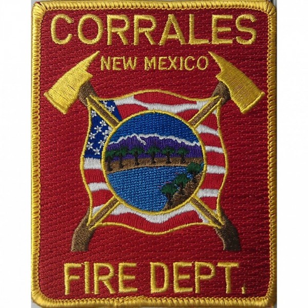 Corrales Fire Department Team Logo