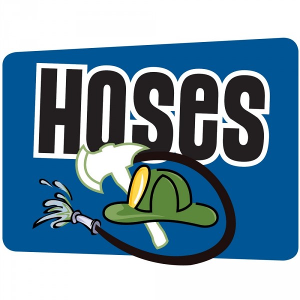 Hoses - Firefighters of North Dakota Team Logo