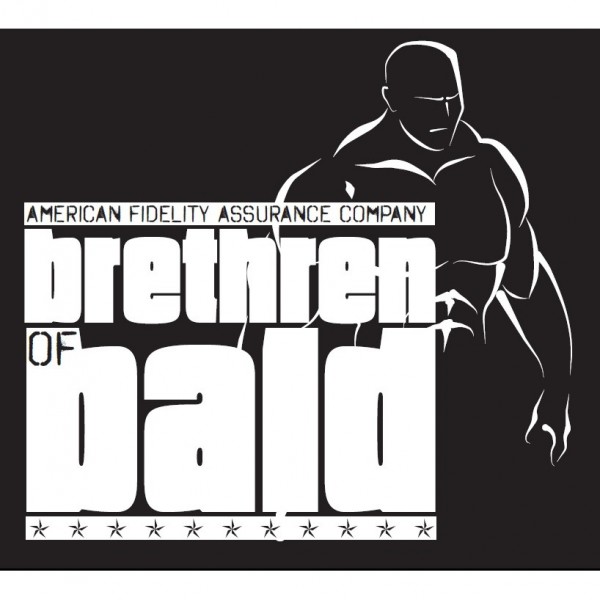 American Fidelity's Brethren of Bald Team Logo
