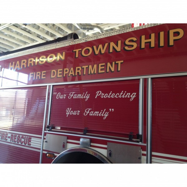 Harrison Township Firefighters 1737 Team Logo