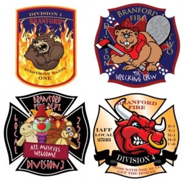 Branford Professional Firefighters IAFF Local 2533 Team Logo