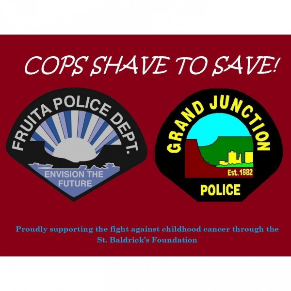 Cops Shave to Save Team Logo