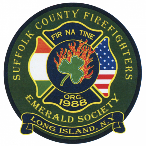 Suffolk Firefighters Emerald Society Team Logo