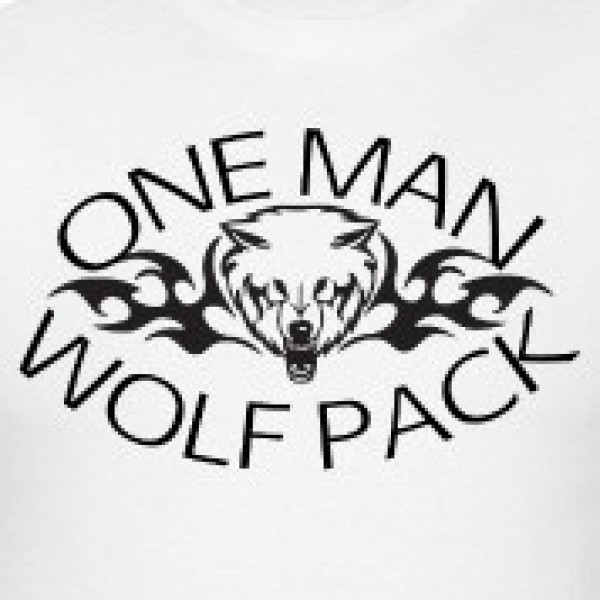 One Man Wolfpack Team Logo