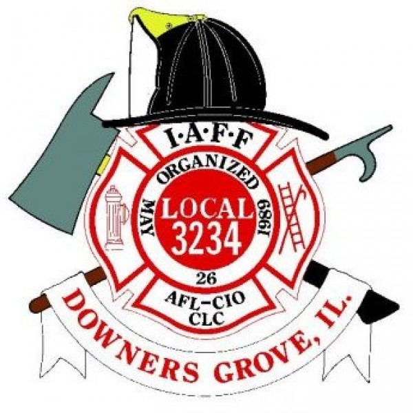 Downers Grove Professional Firefighter's Association Local 3234 Team Logo