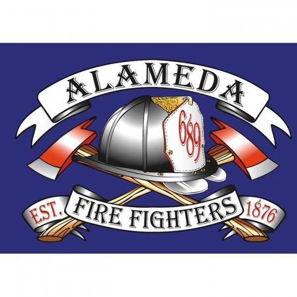 Alameda Firefighters Local 689 Team Logo