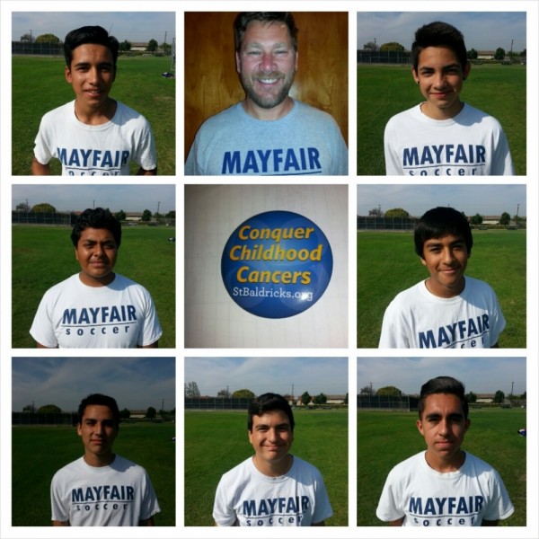 Mayfair High School Boys Soccer - Mike Headley Team Logo