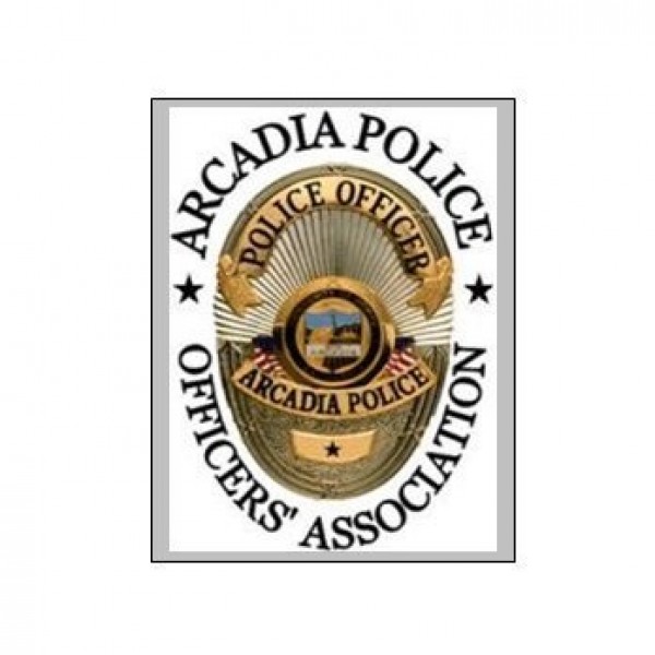 ARCADIA POLICE OFFICERS' ASSOCIATION Team Logo