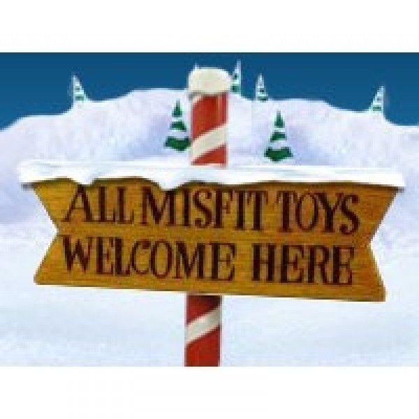 The Misfits from The Island Of Misfit Toys.  Team Logo