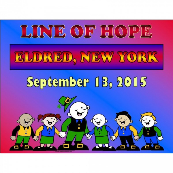 Line of Hope Eldred, NY 2015 Team Logo