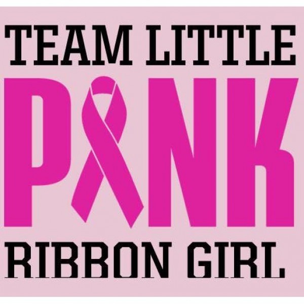 Little Pink Ribbon Girl Fund Team Logo