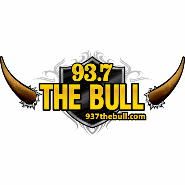 93.7 The Bull Team Logo