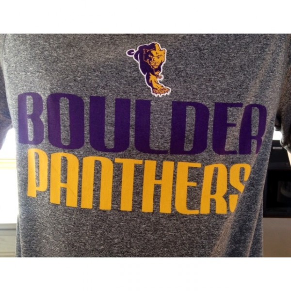 Boulder High School's Bald Panthers Team Logo