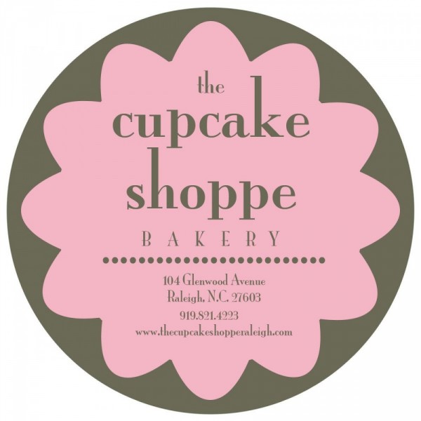 The Cupcake Shoppe Bakery Team Logo